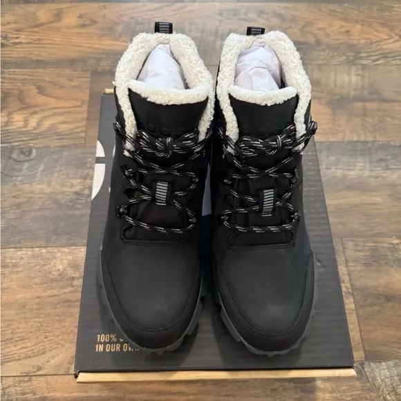 NEW Bogs Arcata Urban Leather Mid Lace Up Winter Waterproof  Boots Womens 7