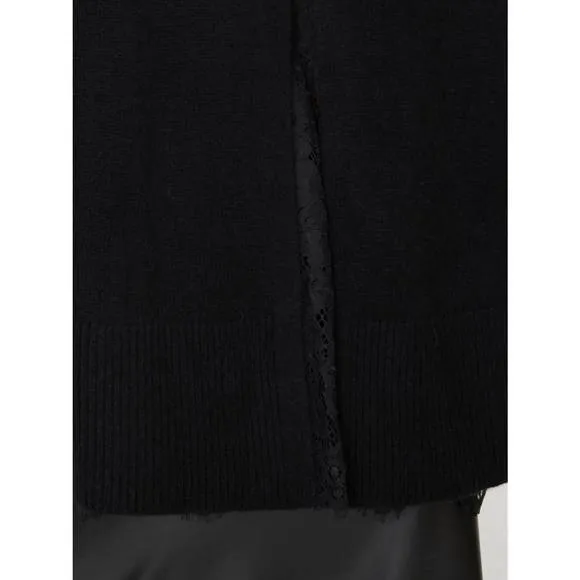 NEW BROCHU WALKER marte lace looker in black