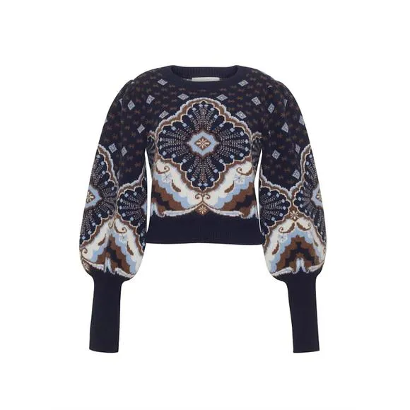 NEW CARA CARA esme top in jules navy