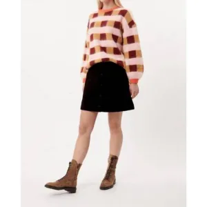 NEW ELAN frnch malorine sweater in rose