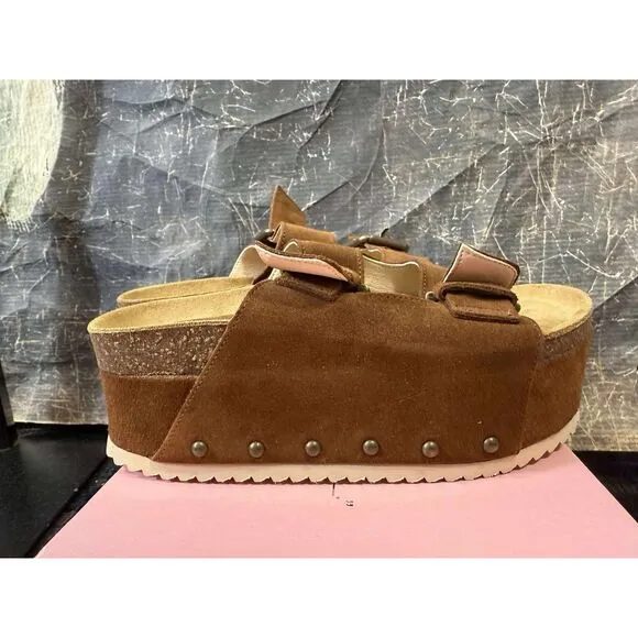 New Free People Rule Breaker Flatform Sandals EU37