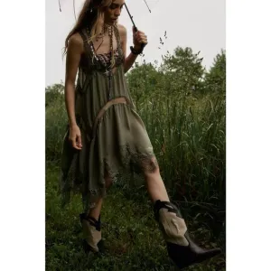 New Free People Twin Flames Western Boots Sz 10