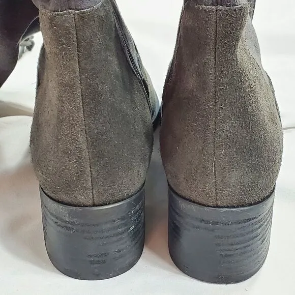 NEW Free People Coast to Coast Over the Knee Boots in Gray - Size 37