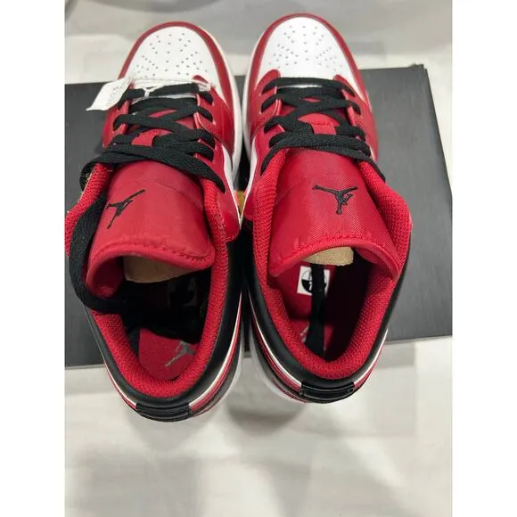 New In Box Air Jordan 1 Low GS Youth Size 5 Basketball Sneakers Lace Up Red