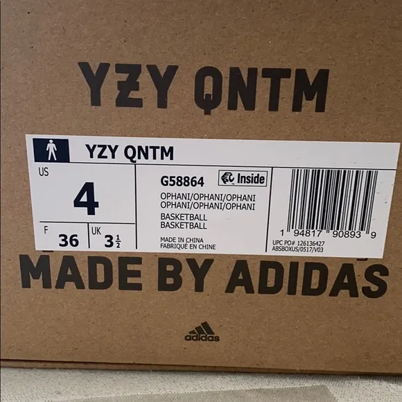 New in box YZY QNTM