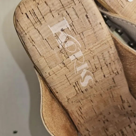 NEW Kork-Ease | Natural Leather Clog Sandals 8