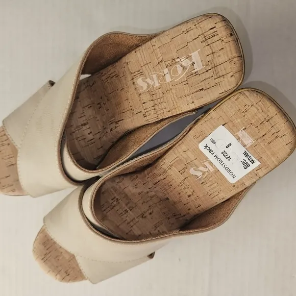 NEW Kork-Ease | Natural Leather Clog Sandals 8