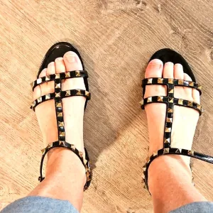 NEW NEVER WORN WITHOUT TAGS VALENTINO JELLY SANDALS