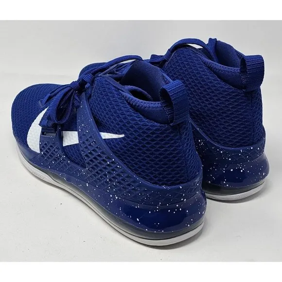 NEW!!! Nike Air Force Max 2 Men's Basketball Sneakers‎ Size 12.5 Game Blue