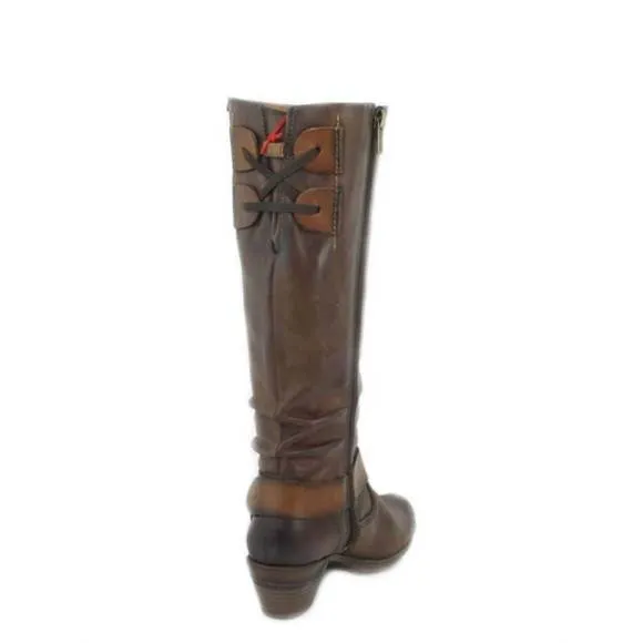 NEW PIKOLINOS women's rotterdam over the knee boot in chocolate