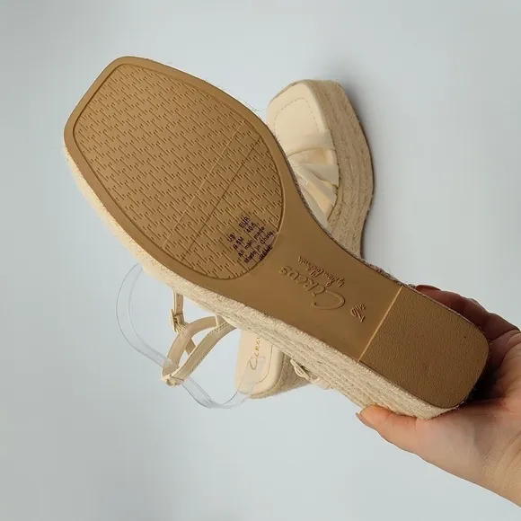 New Sam Edelman Circus Irene Wedge in Vanilla Bean $99