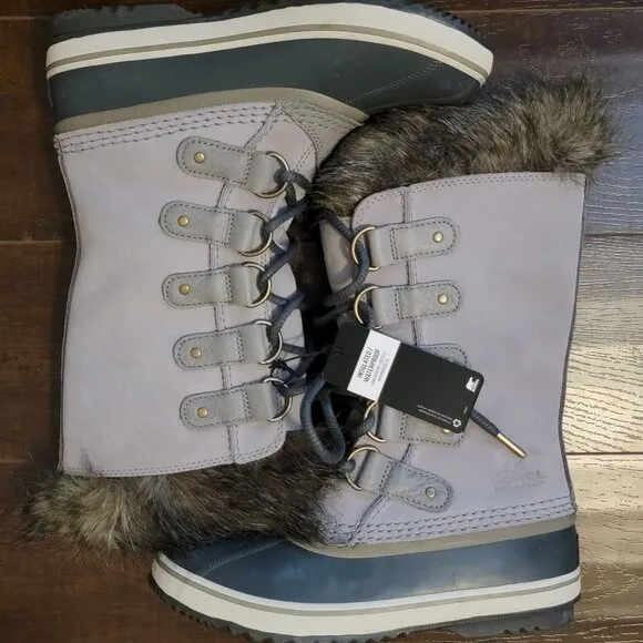 NEW Sorel Joan Of Arctic Winter Snow Boots Womens 6 Faux Fur Outdoors Cozy