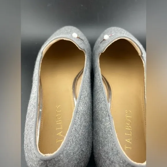 NEW TALBOTS RYAN NOVELTY LOAFERS - EMBROIDERED DACHSHUND SIZE 9.5‌‌‌‌‌‌‌‌