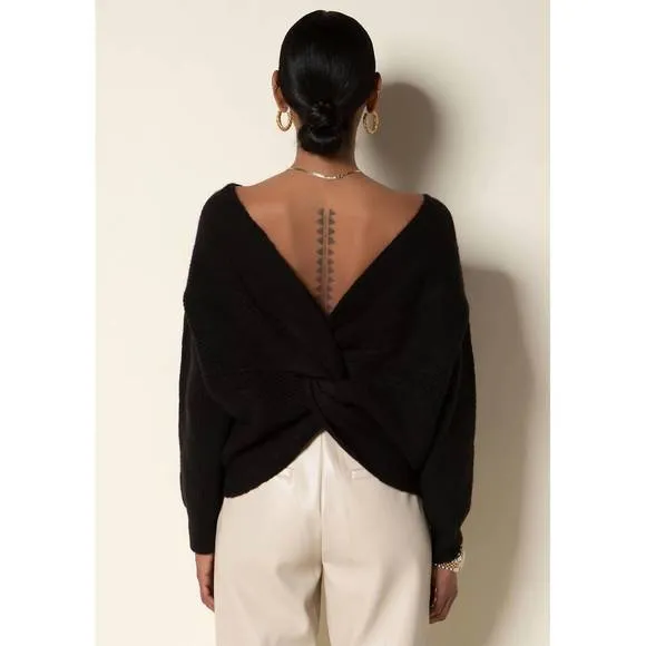 NEW TART COLLECTIONS leigh sweater in black