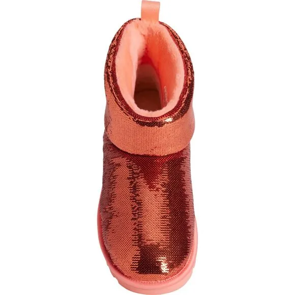 NEW UGG Classic Mini Mirror Ball Boots pink for women 562tn