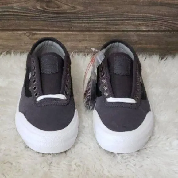 New Vans Chima Pro Heavy Canvas Dark Gray Sneakers Skater Casual Everyday Mens 7
