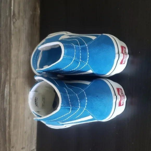 New Vans Sk8 Hi High Tops Blue Unisex Sneakers Casual Streetwear Skater Shoes