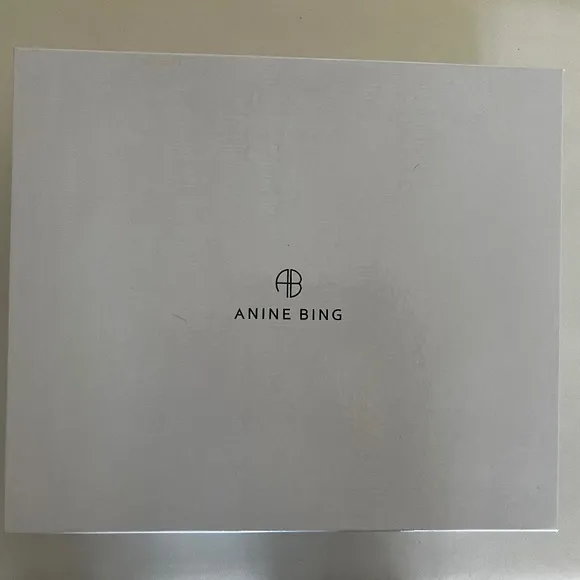 NIB Anine Bing Black Combat Boots - Size 37