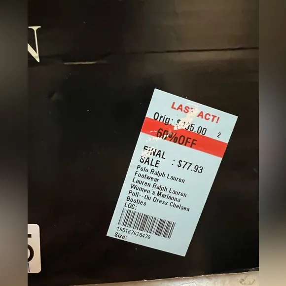 NIB Lauren Ralph Lauren, Mariana, Water Repellent Suede Boots Size 8.5.