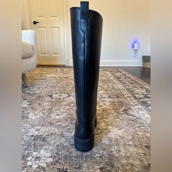NIB NWT BA&amp;SH Black Knee-High Women's Boots Style Crainy Sz 38