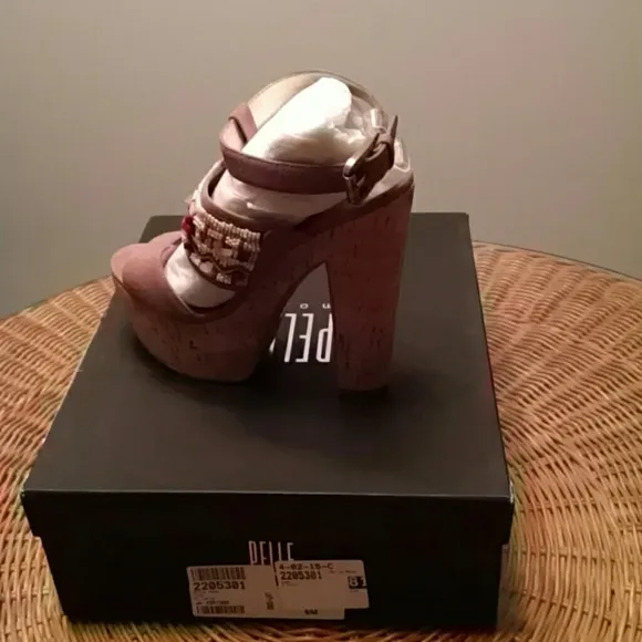 NIB Pelle Moda &quot;Indo&quot; platform 6