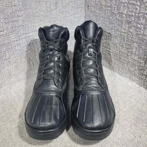 Nike ACG Woodside II Men's Size 14 US Black Granite Leather Waterproof Boots