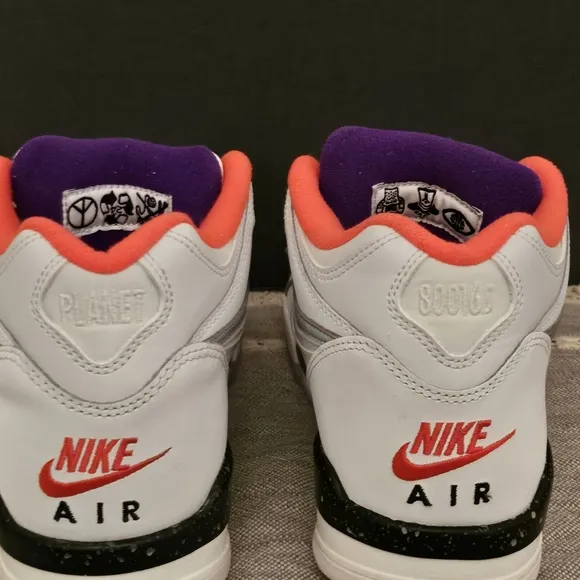Nike Air Flight 89 &quot;Planet of Hoops&quot; (2020) Basketball Sneakers, M9, Like New!