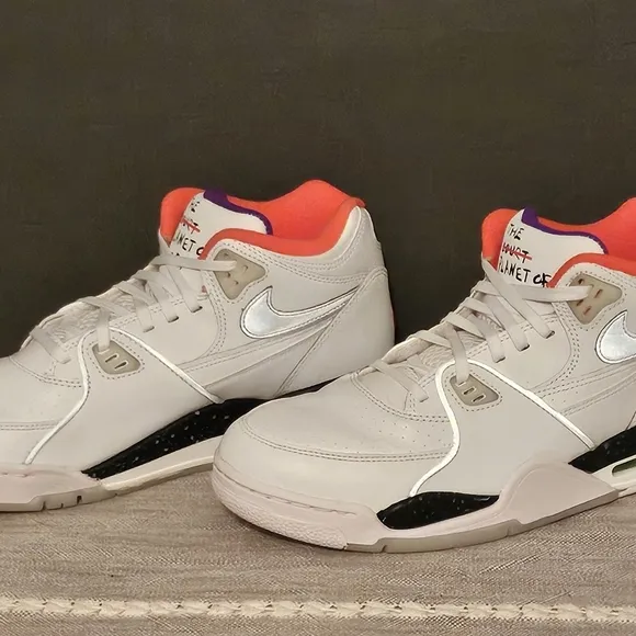 Nike Air Flight 89 &quot;Planet of Hoops&quot; (2020) Basketball Sneakers, M9, Like New!