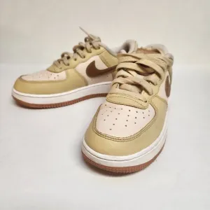 Nike Air Force 1 LV8 Youth 1.5Y Ale Brown Sesame Excellent Used Condition