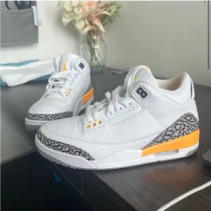 Nike Air Jordan 3 Laser Orange Women’s Size 7.5