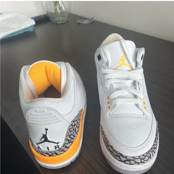 Nike Air Jordan 3 Laser Orange Women’s Size 7.5
