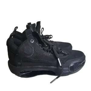 NIKE Air Jordan 34 XXXIV GS Youth Size 6 Basketball Shoes‎ Black Cat BQ3384-003
