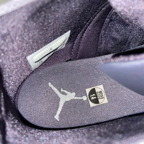 Nike air Jordan future light carbon gray metallic basketball sneakers 14