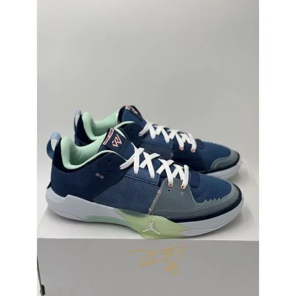 Nike Air Jordan One Take 5 Stone Blue Basketball Sneakers FD2335-400 Men Sz 11.5