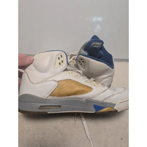 NIKE AIR JORDAN V 5 Stealth 136027-142 GRAPE Metallic Size 12 As Is Y2K 2006
