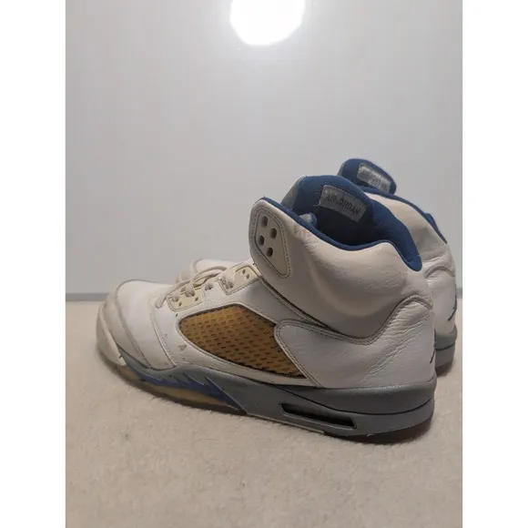 NIKE AIR JORDAN V 5 Stealth 136027-142 GRAPE Metallic Size 12 As Is Y2K 2006