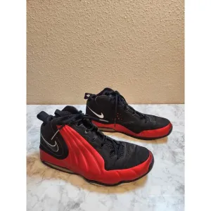 Nike Air Max Wavy Low Men's Red Black Leather Basketball Sneakers Shoes‎ Size 11