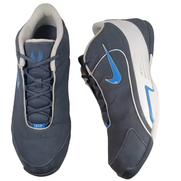 Nike Air Men's Flight Dime Dropper Grey Basketball Sneakers Size 14