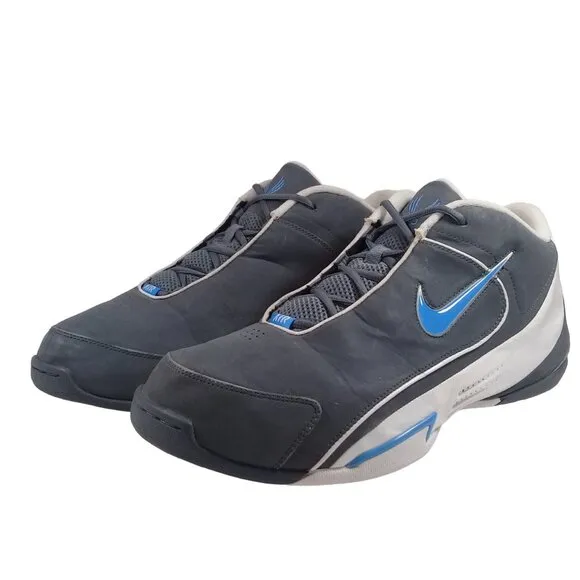 Nike Air Men's Flight Dime Dropper Grey Basketball Sneakers Size 14