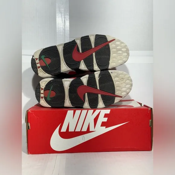 NIKE AIR MORE UPTEMPO 96 &quot;I GOT NEXT&quot; With Box Red-Black Size 11.5 [DV2129-600]