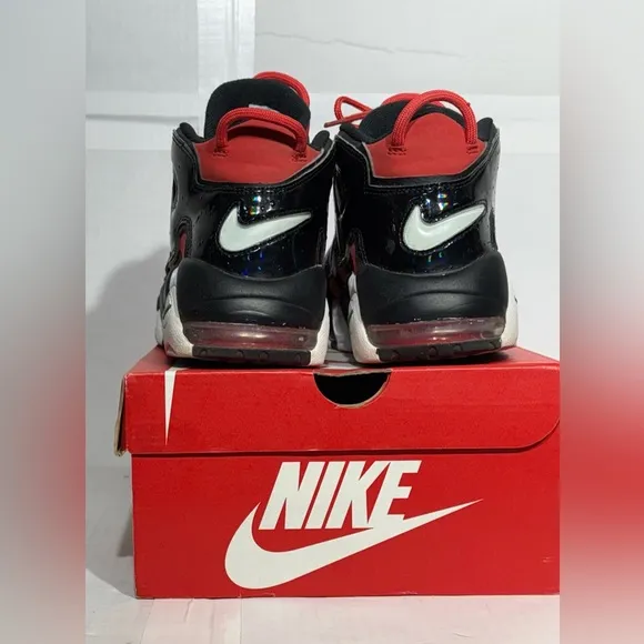 NIKE AIR MORE UPTEMPO 96 &quot;I GOT NEXT&quot; With Box Red-Black Size 11.5 [DV2129-600]