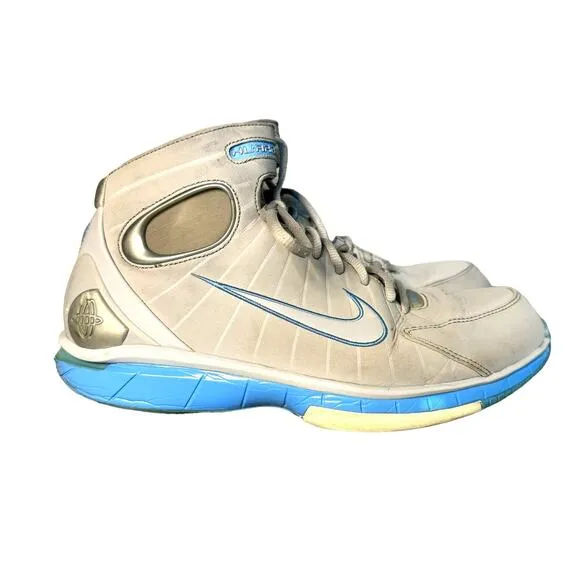 Nike Air Zoom Huarache 2K4 Wolf Gray University Blue 308475-002 Men’s Size 11