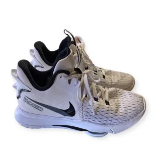 Nike‎ Air Zoom Shoes Mens Size 9.5 White Lace Up Sneakers Basketball Witness 5