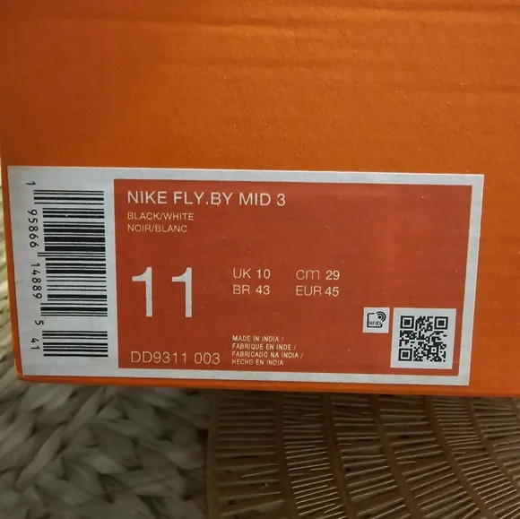 Nike Black and White Athletic Sneakers