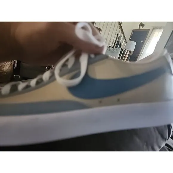 Nike Blazer Low '77 Vintage Men DQ9700-900 Tan Blue Size 9 NWOB Flawless