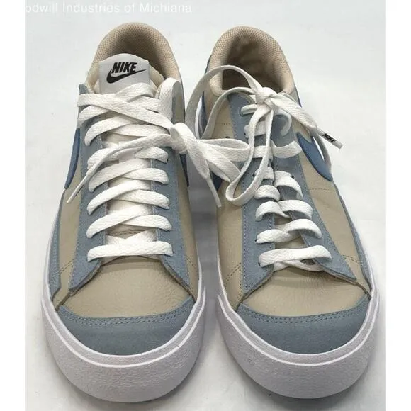 Nike Blazer Low '77 Vintage Men DQ9700-900 Tan Blue Size 9 NWOB Flawless