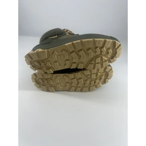 Nike City Classic PRM Boot Womens Size 7.5 Green Tan Cargo Khaki Activewear New