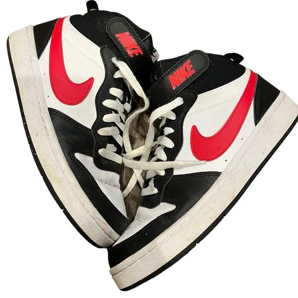 Nike Court Borough Mid 2 Big Kids Size 6Y Basketball Sneakers DO5889-161