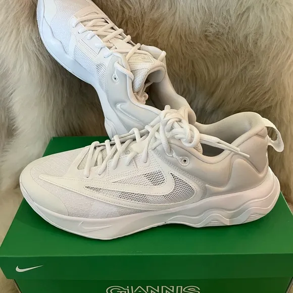 Nike Giannis White Sneakers