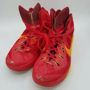 Nike Hyperdunk 2014 Size 8.5 University Red/Gold 653640-676 Basketball Sneakers